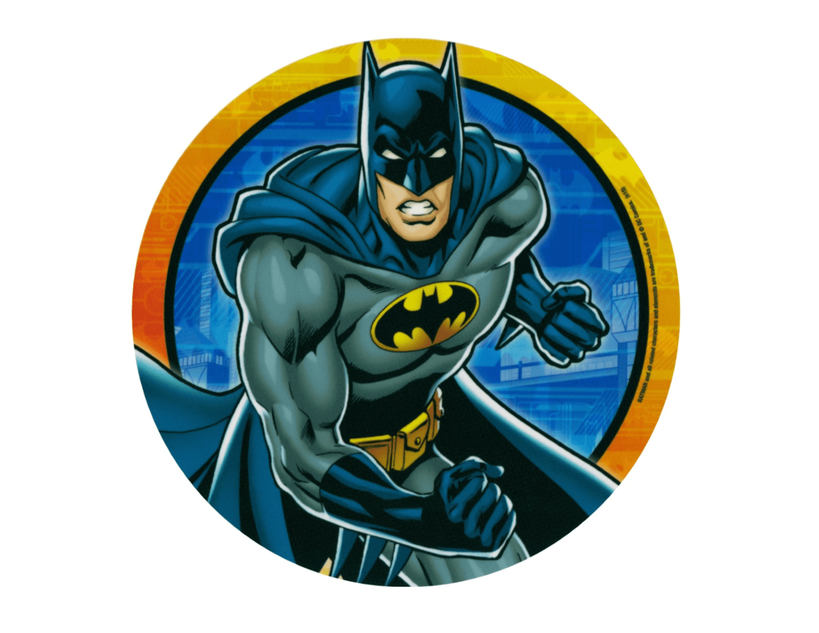 Whimsical Practicality Batman Edible Cake Topper 8" Round