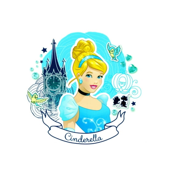 Whimsical Practicality's Cinderella Edible Icing Image Cake Topper-1/4 Sheet or Larger