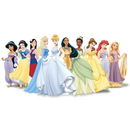 Whimsical Practicality’s Disney Princesses Edible Icing Image Cake Topper-8 inch Round or Larger