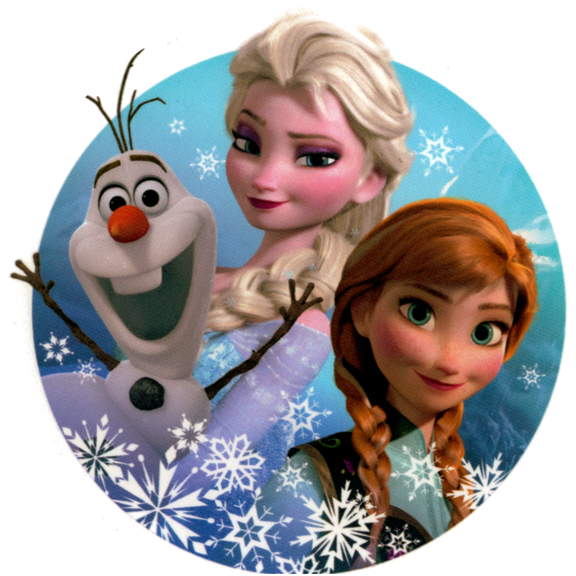 Whimsical Practicality's Disney's Frozen Edible Icing Image Cake Topper-1/4 Sheet or Larger