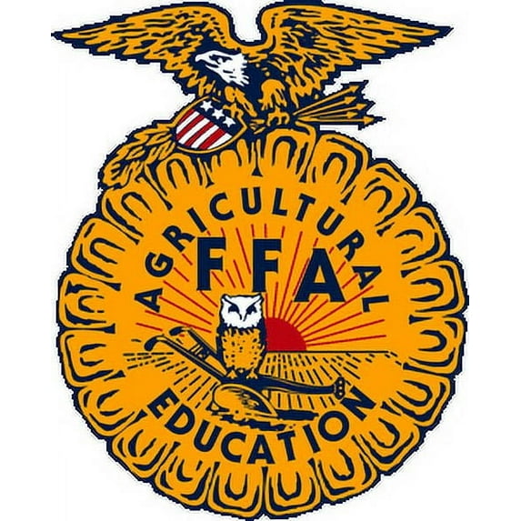 Whimsical Practicality's FFA Edible Icing Image Cake Topper- 8" Round or Larger