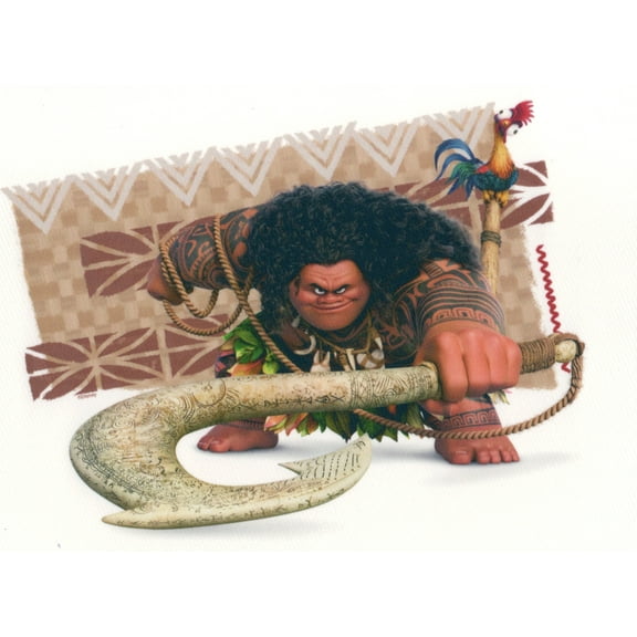 Whimsical Practicality's Moana Edible Icing Image Cake Topper-1/4 Sheet or Larger