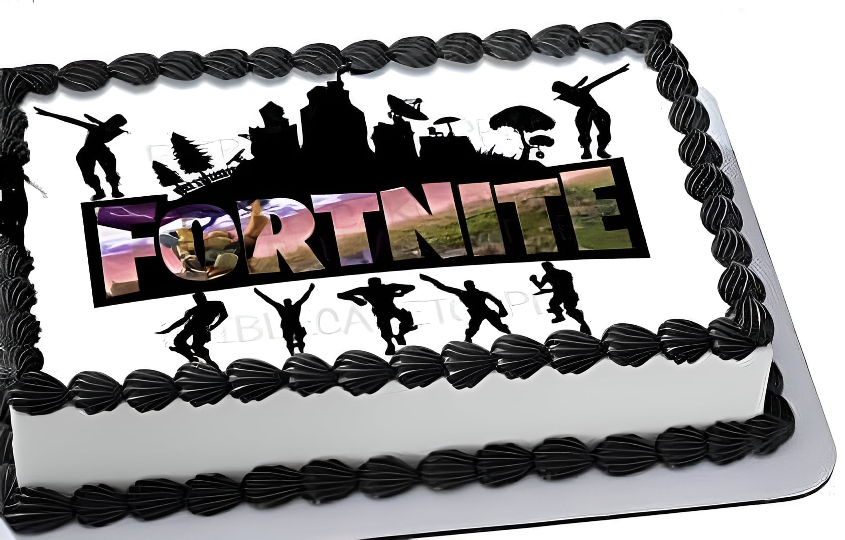 Whimsical Practicality's Royale Battle Edible Icing Image Cake Topper-1/4 Sheet or Larger