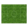 thumbnail image 1 of Whimsical Practicality's Soccer Field Edible Icing Image Cake Topper-1/4 Sheet or Larger, 1 of 1