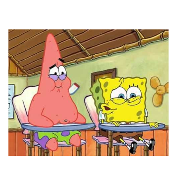 Whimsy Patrick Whimsical Practicality's SpongeBob and Patrick Edible Icing Image Cake ...