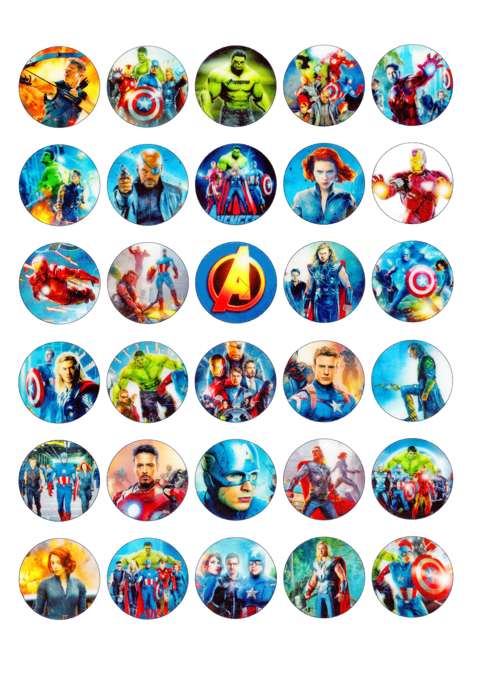 whimsical-practicality-s-uncut-avengers-edible-icing-image-cupcake-toppers-on-wafer-sheet-30-per-sheet-1-5-inch-round-or-larger-walmart-com