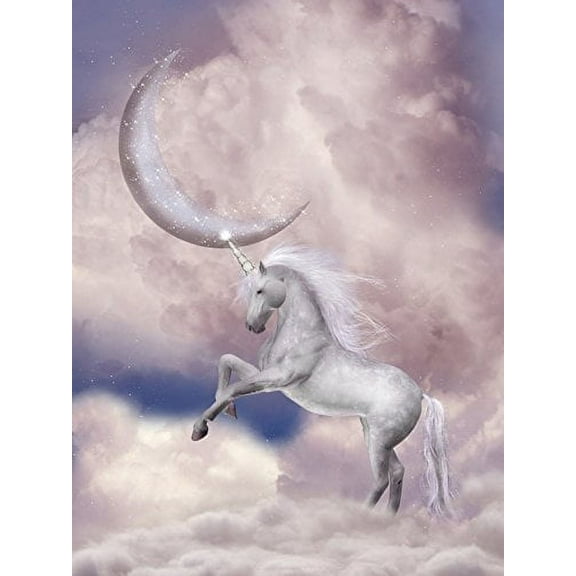 Whimsical Practicality's Unicorn Edible Cake Image Topper for 1/4 Sheet Cake