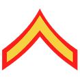 thumbnail image 1 of Whimsical Practicality's United States Marine Corp E-2 Private 1st Class Icing Image Cake Topper-1/4 Sheet or Larger, 1 of 1