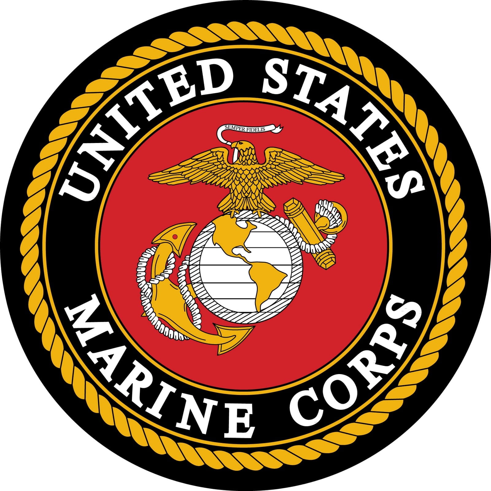 Whimsical Practicality's United States Marines Edible Icing Image Cake Topper-1/4 Sheet or Larger