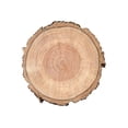 thumbnail image 1 of Whimsical Practicality's Wood Tree Rings Birthday - Edible Cake/Cupcake Party Topper!!!, 1 of 1