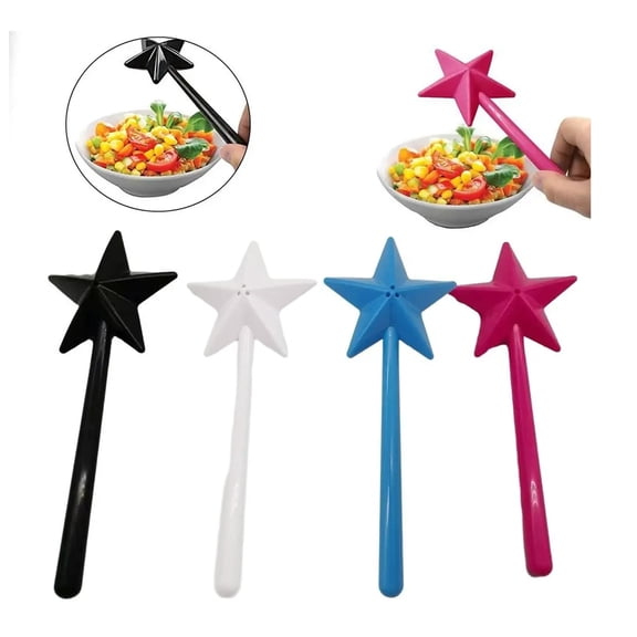 Whimsical Salt And Pepper Shaker Wand Precise Kitchen Seasoning Tool With 3 Holes