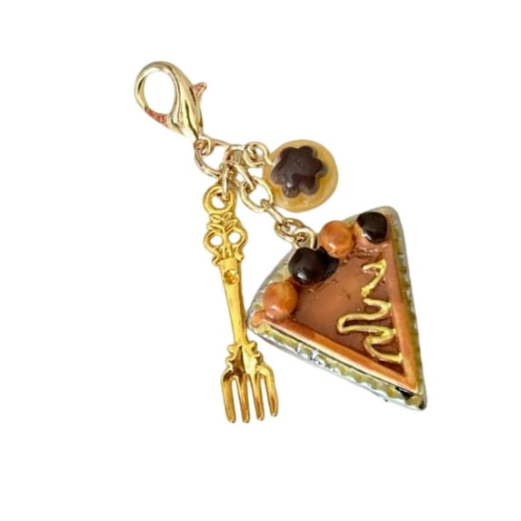 Whimsical Simulated Pastry Keychain Phone Charm Bag Ornament for Handbag Purse