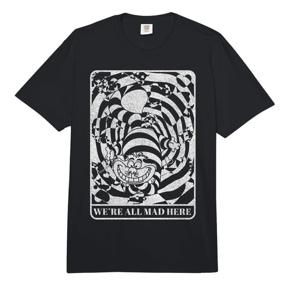 Whimsical Smiling Cat Design Comfort Colors Adult Heavyweight T-shirt for Fun and Comfort