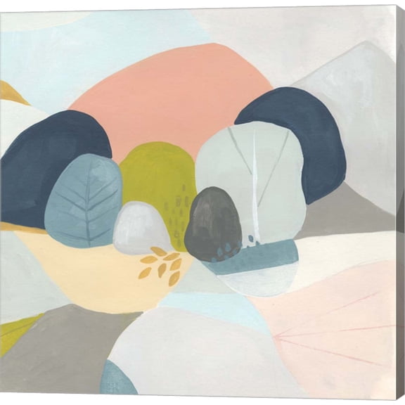 Whimsical Valley II by June Erica Vess, Canvas Wall Art, 12W x 12H