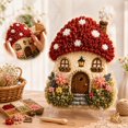 thumbnail image 1 of Whimsical Village 3D Fabric Poke Art Kit, Poke Art Kits for Adults, Creative Screen-Free Activity for Weekend Crafting and Unique Gift Idea (Mushroom), 1 of 8