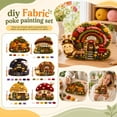 thumbnail image 1 of Whimsical Village 3D Fabric Poke Art Kit, Pre-Cut Fabric Blocks & Punch Tool with Guide, Easy Handmade Decor Gift for Beginners (Moon Moth Pharmacy), 1 of 7