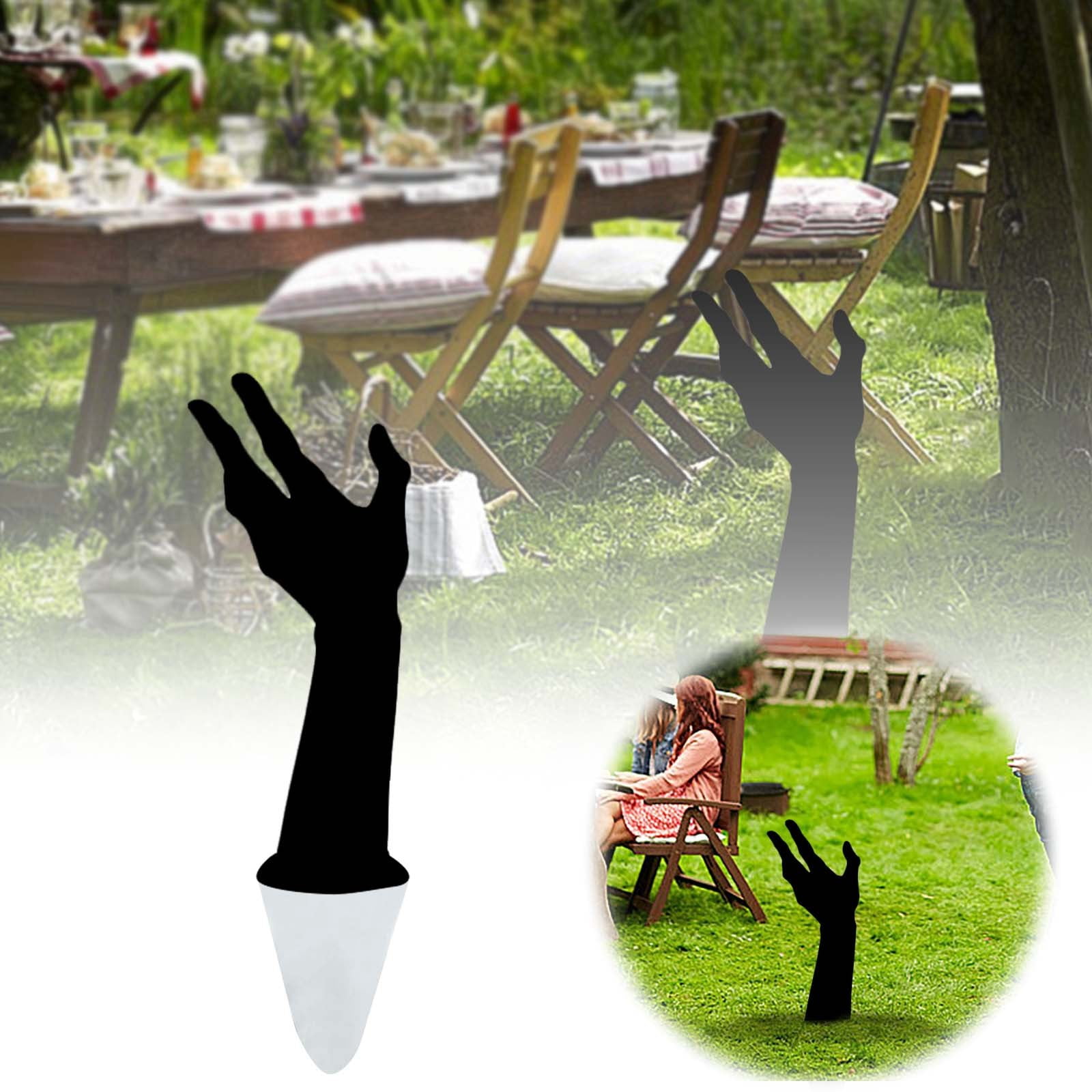 Whimsical Wooden Ground Stake Decor Festive Wooden Label Tags Modern