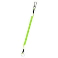 thumbnail image 1 of WhimsyHive Heavy Duty Retractable Coil Rope with Carabiner, Fishing Rod Safety Tether Lanyard for Tools, Steel Spring Keychain for Pliers Saltwater Freshwater Accessories,Green, 1 of 2