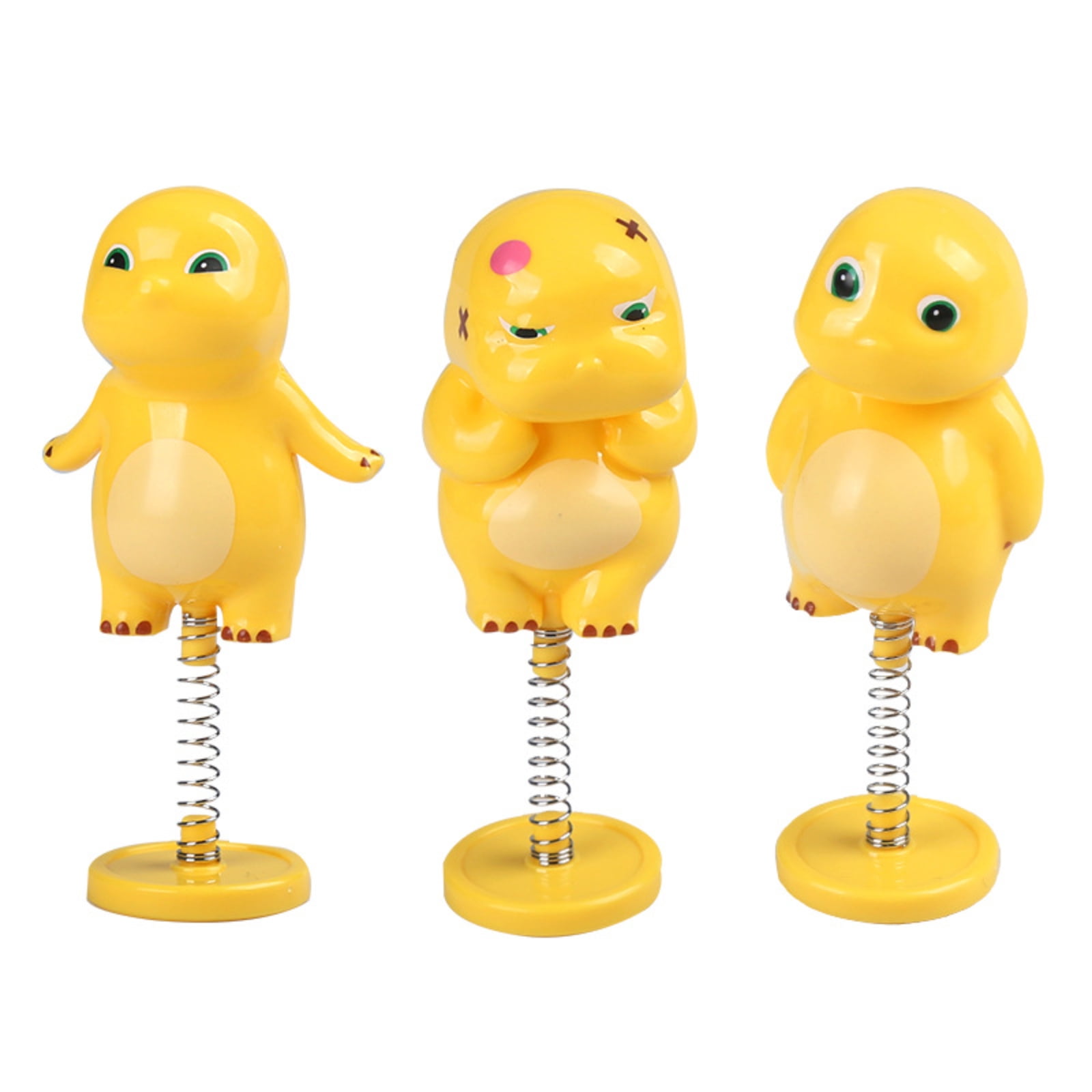 WhimsyHive Milk Dragon Spring Rocking Toy, Fun Bouncy Desktop Companion ...