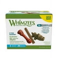thumbnail image 1 of Whimzees Dog Dental Chew Small Variety Packs [Dog, Treats Packaged] 89 count, 1 of 1