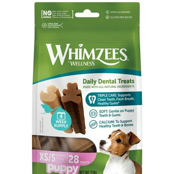 Whimzees Puppy Value Pack XS/S 28 Pack Case of 6