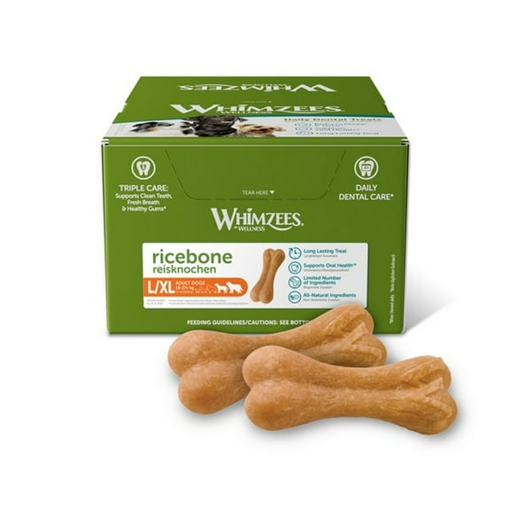 Whimzees Rice Bone X Large Case of 23