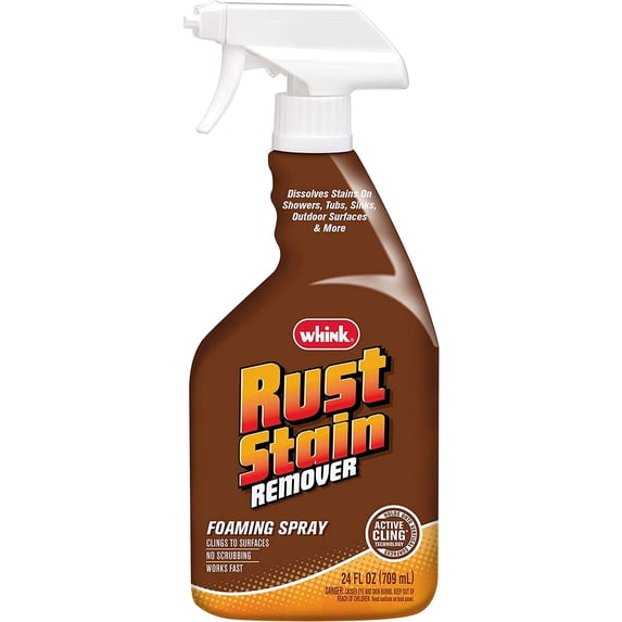 Whink 24 oz. Rust Stain Remover Foaming Spray 349944