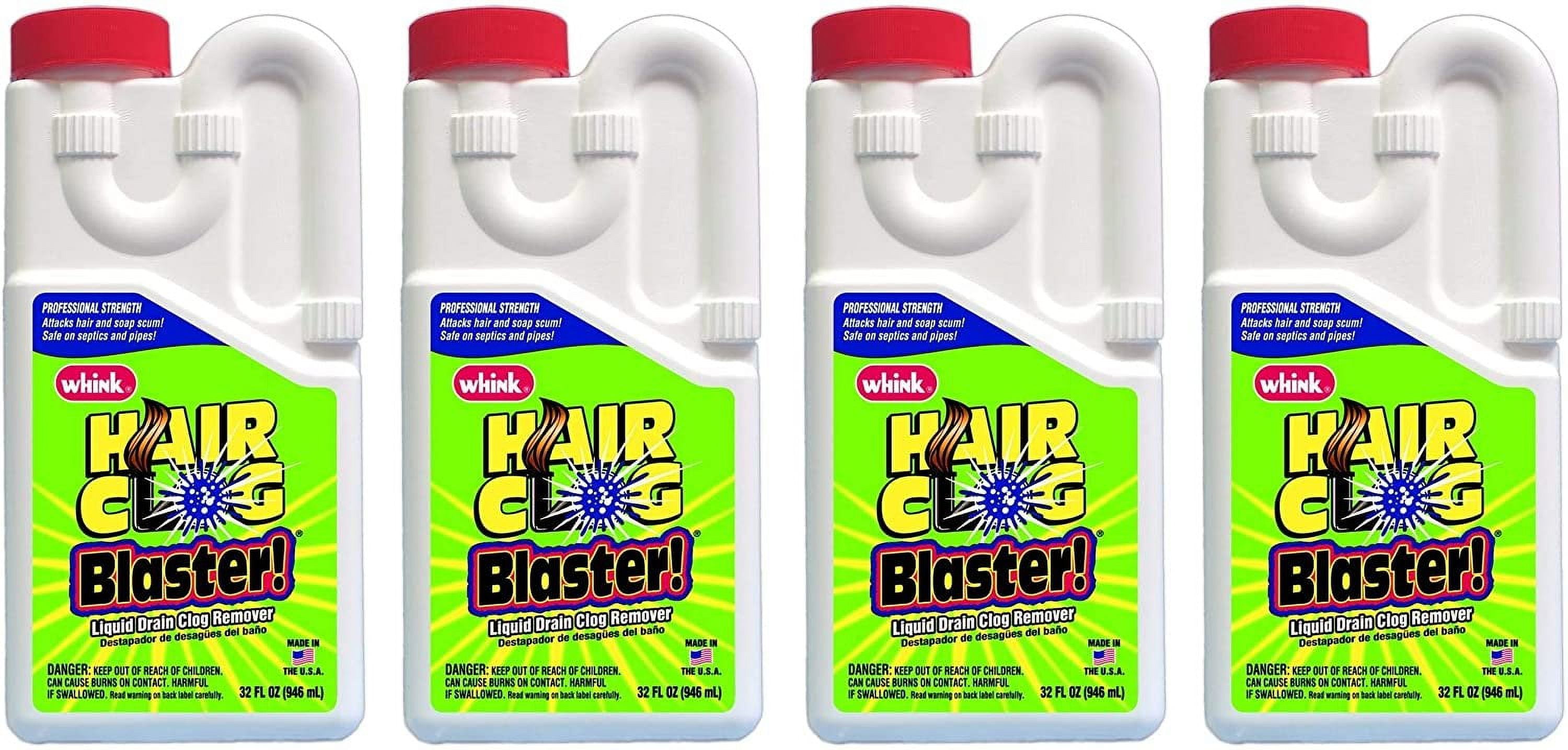 Hair Clog Blaster Liquid Drain Clog Remover 32oz - Warren Pipe and Supply