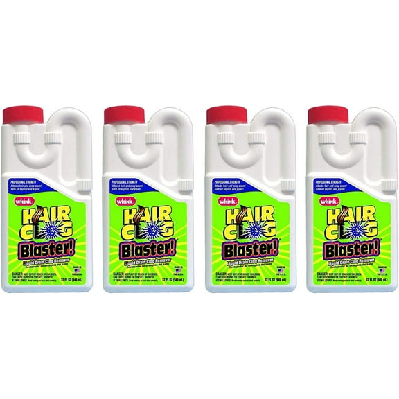 Whink 6217 Hair Clog Blaster! 32 Ounce Fur k