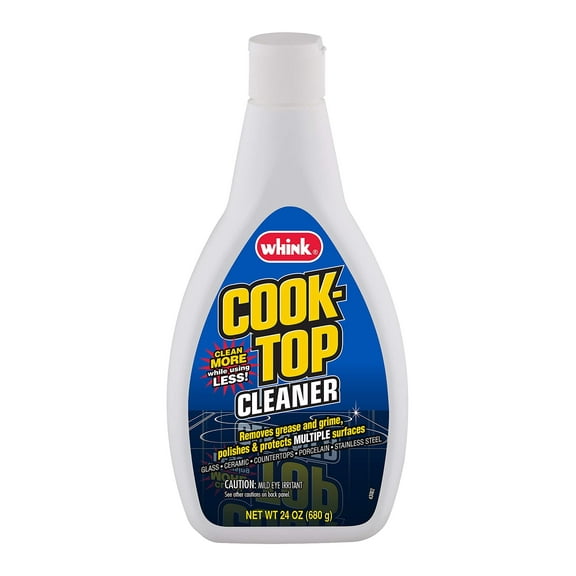 Whink Cook-Top Cleaner Glass and Ceramic Cooktops Cleaner - Cream - 6 Pack, 24 Ounce