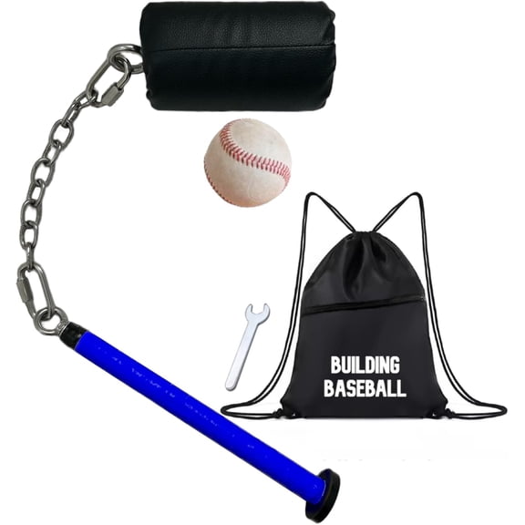 The Whip Bat 2.0 Baseball & Softball Hitting Trainer - Fix Casting, Dropped Hands, and Rhythm Issues in Your Swing. Use Real Baseballs & Softballs with This Swing Corrector & Training Aid