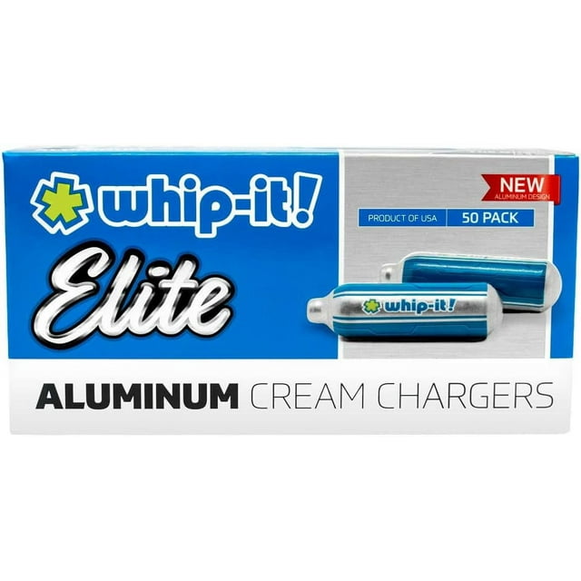 WhipIt! Elite Cream Chargers, 50 pack