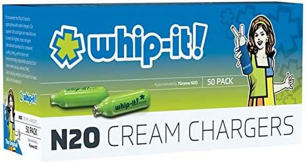 Whipit! 50 Pack Whipped Cream Chargers