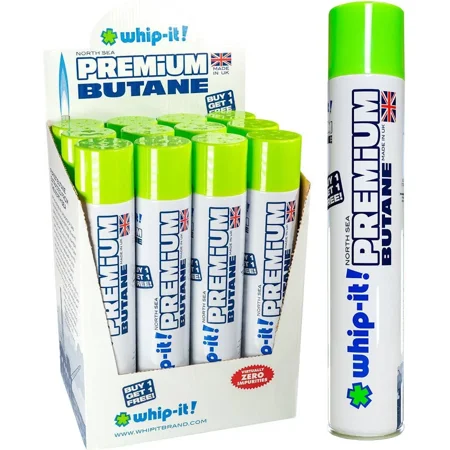 Whip-it! 400ml Premium Refined Butane Fuel Zero Impurities -12 Cans