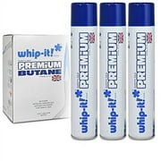 Whip-it! Refined Butane Fuel Premium Refined Butane, 3 Pack