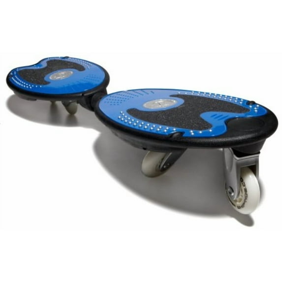 WhipTide Dual Deck Caster Carve Board, Blue