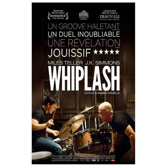 Whiplash Movie POSTER 11" x 17" Style French A