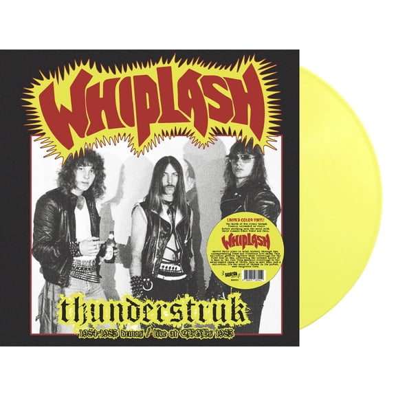 Whiplash Thunderstruck: 1984-1985 Demos/Live at CBGB's 1985 (Vinyl Record)