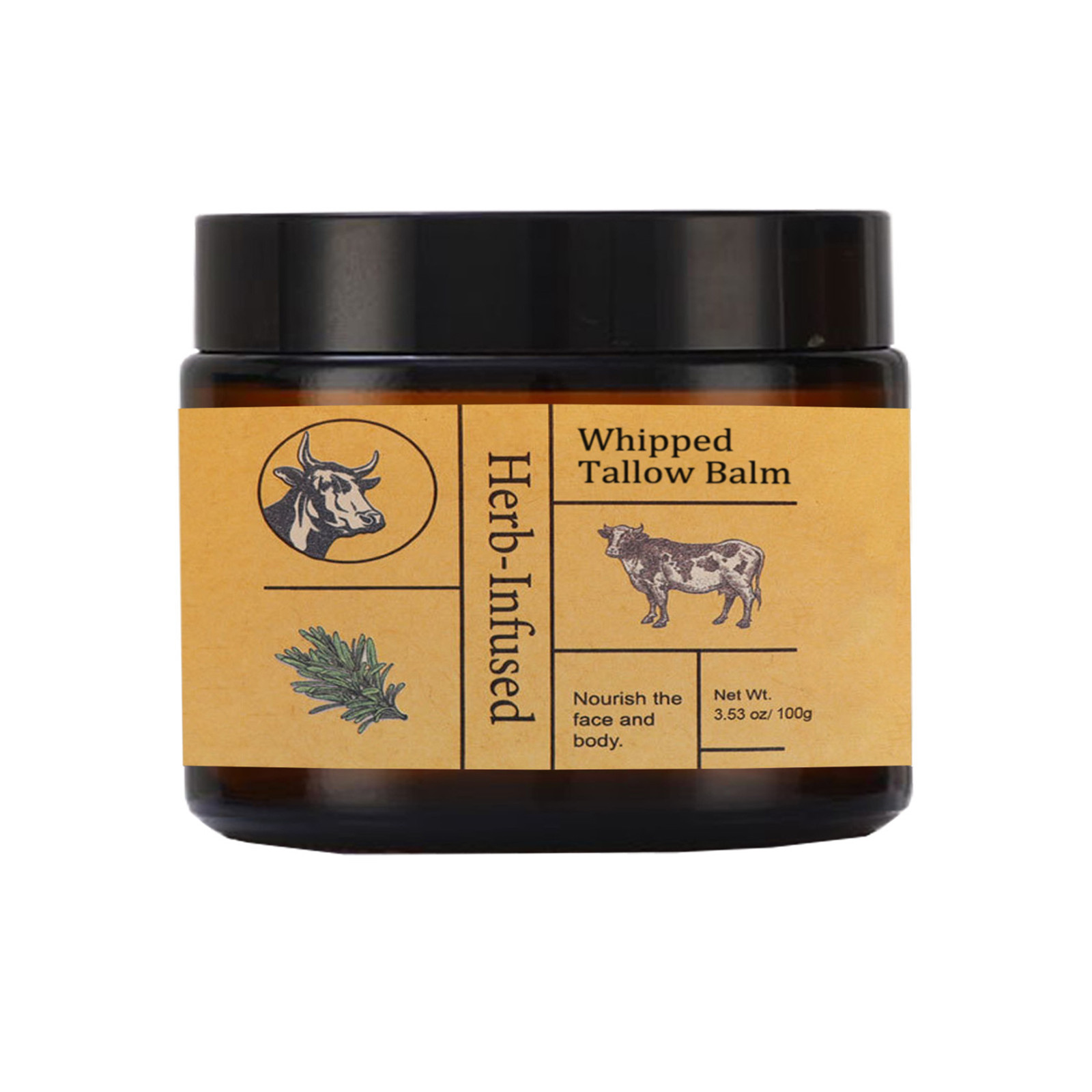 Whipped Beef Tallow For Skin Moisturizer Beeswax And Natural Tallow