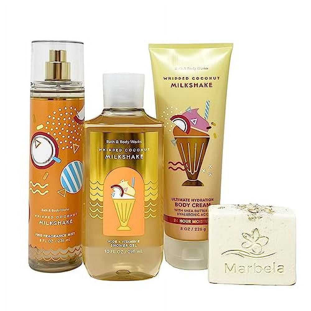 Whipped Coconut 3 Piece Bundle Fragrance Mist Body Cream Shower