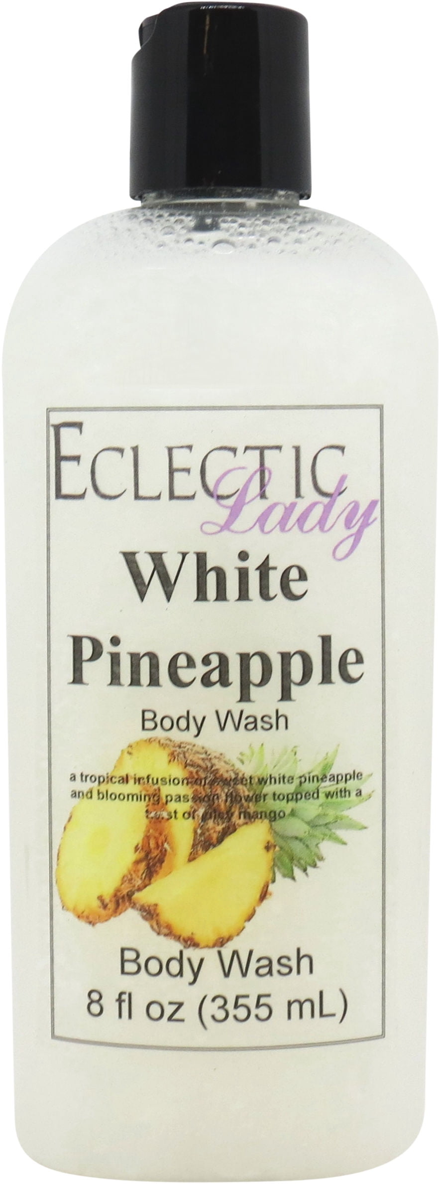 Whipped Cream Body Wash by Eclectic Lady, Liquid Shower Gel for Women and Men, 8 Ounces