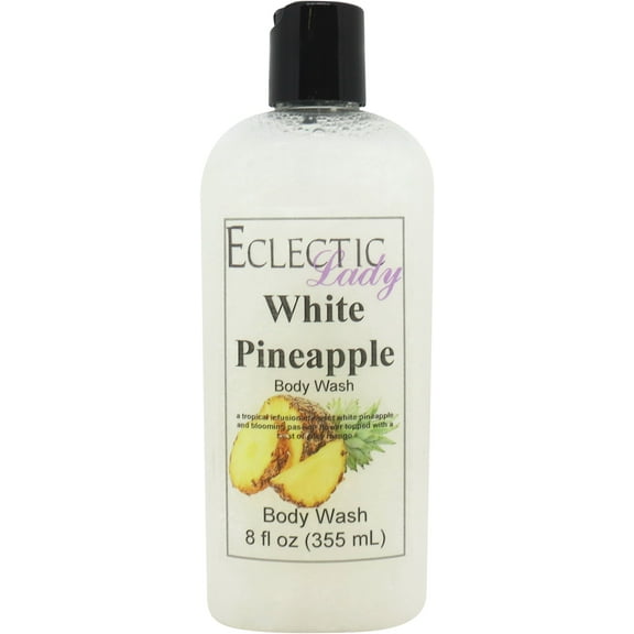 Whipped Cream Body Wash by Eclectic Lady, Liquid Shower Gel for Women and Men, 8 Ounces