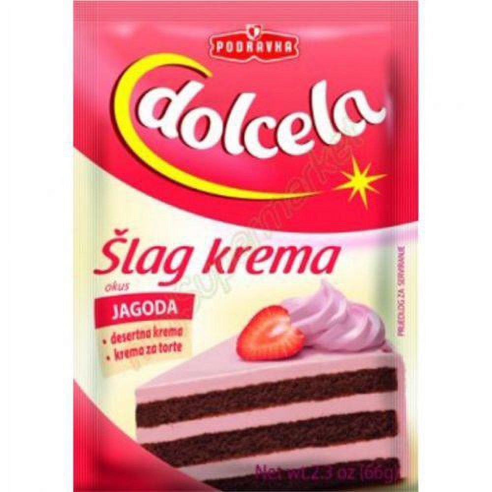Whipped Topping Powder Slag - Strawberry, 66g
