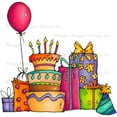 thumbnail image 1 of Whipper Snapper Cling Stamp 4"X6"-A Perfect Birthday, 1 of 3