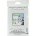 thumbnail image 1 of Whipper Snapper Cling Stamp 4"x6"-snowman & Penguin Frame, 1 of 1