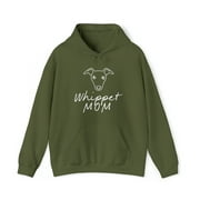 Whippet Dog Mom Hoodie, Gifts, Hooded Sweatshirt