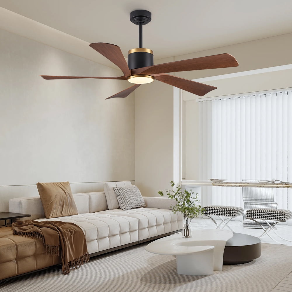 WhirLux Ceiling Fans with Lights and Remote, 52 Inch Outdoor Ceiling