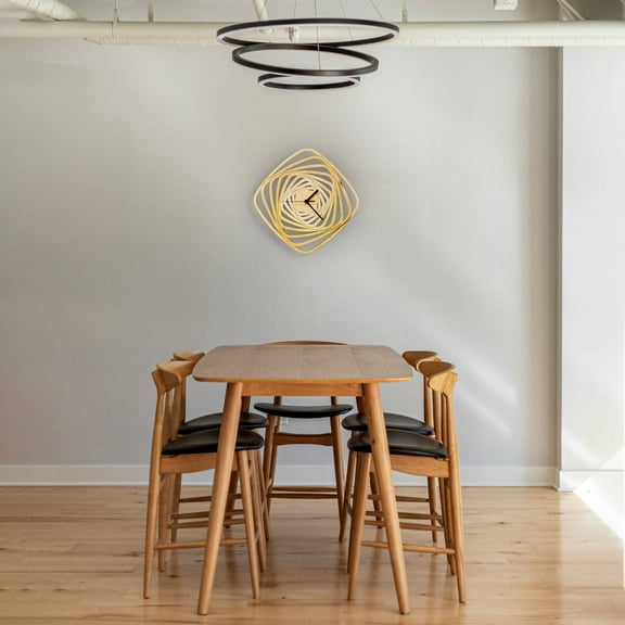 Ardeola - Whirl - 11.5 x 11.5 in Cottage Core Country House Nature Wall Clock