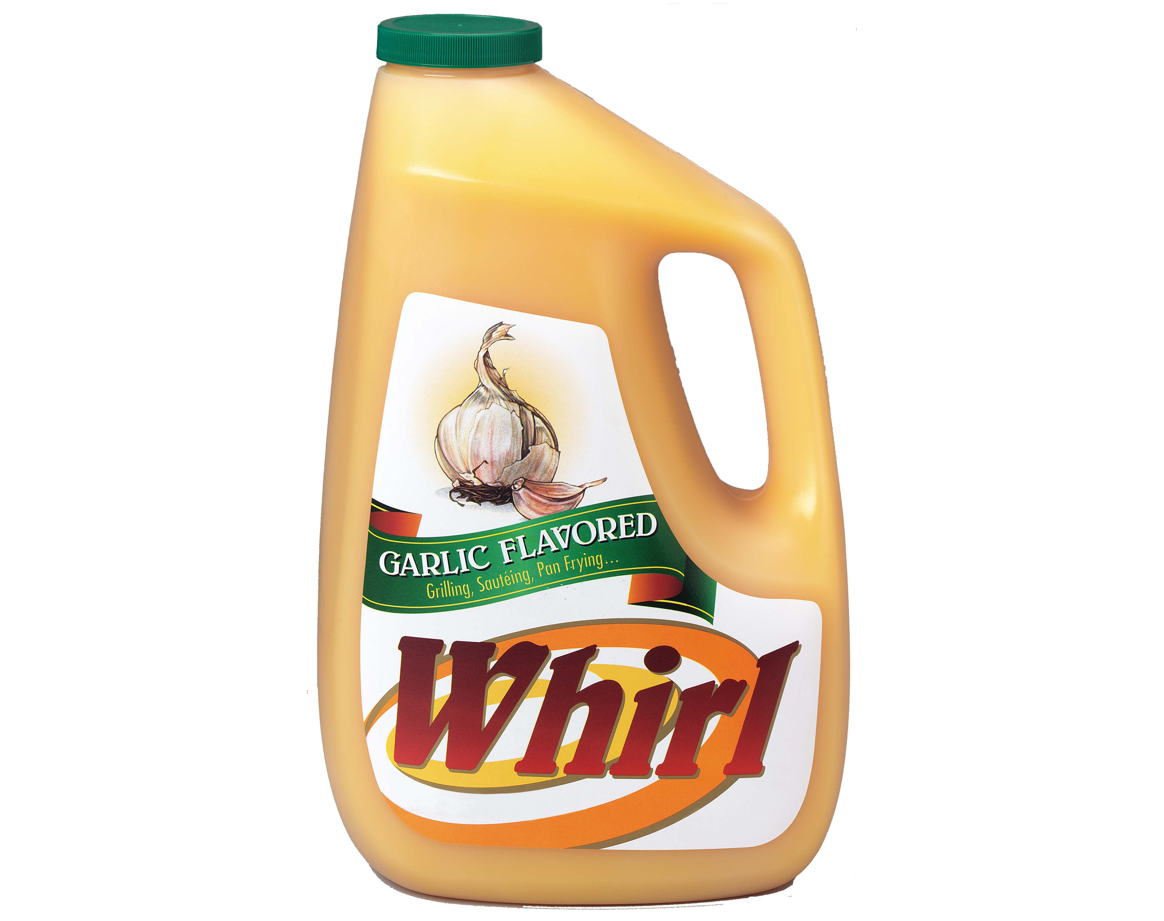 Whirl Garlic Butter Flavored Oil, 1 Gallon Jug, 3 per Case