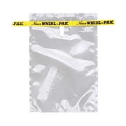 Whirl-Pak Sampling Bag,Clear,13 oz.,7.5" L,PK500 B01018